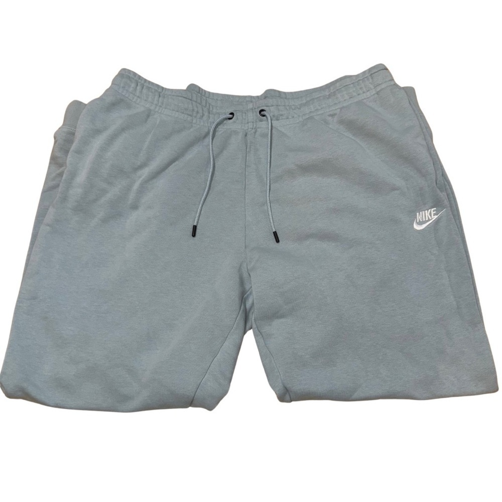 Nike Gray and Blue Sweatpants Comfortable Joggers
